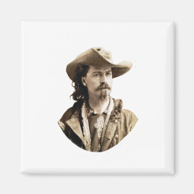 Buffalo Bill Cody 1875 Magnet (Framsidan)