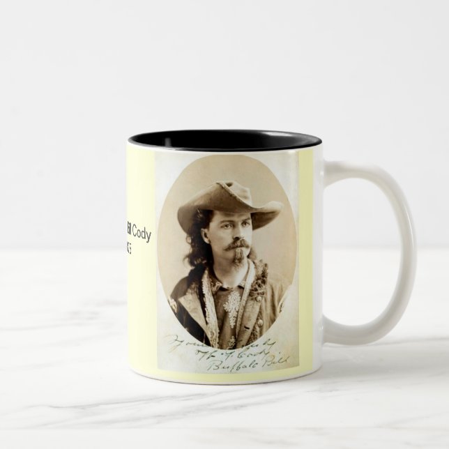 Buffalo Bill Cody 1875 Mugg (Höger)