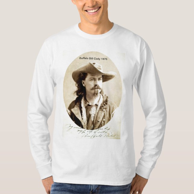 Buffalo Bill Cody 1875 Shirt Tee (Framsida)