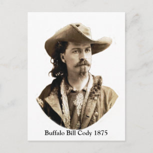 Buffalo Bill Cody 1875 Vykort