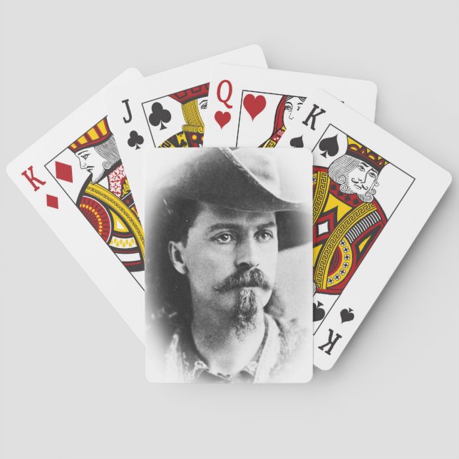 Buffalo Bill Cody Casinokort (Baksidan)