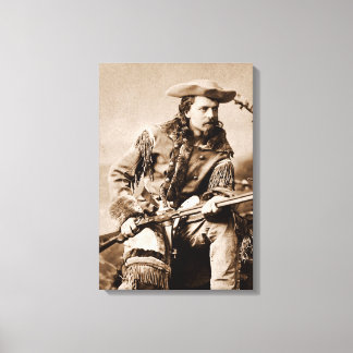 Buffalo Bill Cody - Circa 1880 Canvastryck