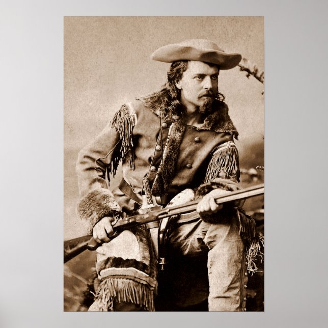 Buffalo Bill Cody - Circa 1880 Poster (Framsidan)