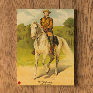 Buffalo Bill Cody på Horse Poster
