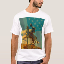 Buffalo Bill Cody statue Cody Cody, Wyoming & USA T Shirt