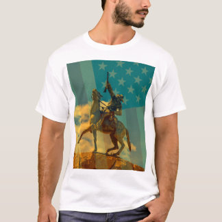 Buffalo Bill Cody statue Cody Cody, Wyoming & USA T Shirt