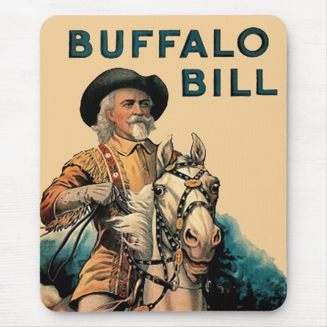 Buffalo Bill Mousepad Musmatta (Framsidan)