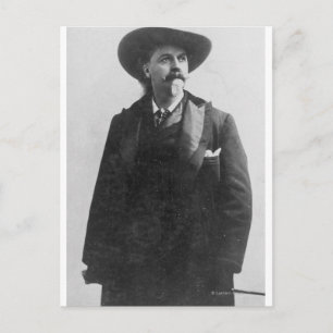 Buffalo Bill Porträtt Vykort