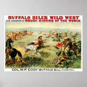 Buffalo Bill - Skriv ut Poster