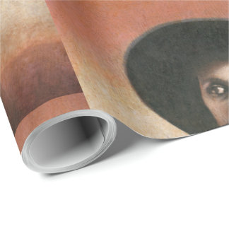 Buffalo Bill Western Wrapping Papper Presentpapper