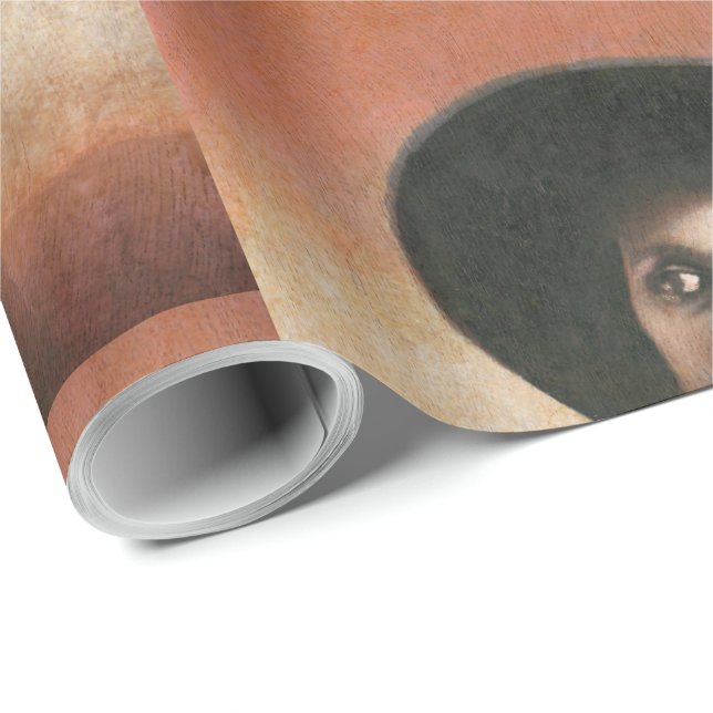 Buffalo Bill Western Wrapping Papper Presentpapper (Rullad Hörn)