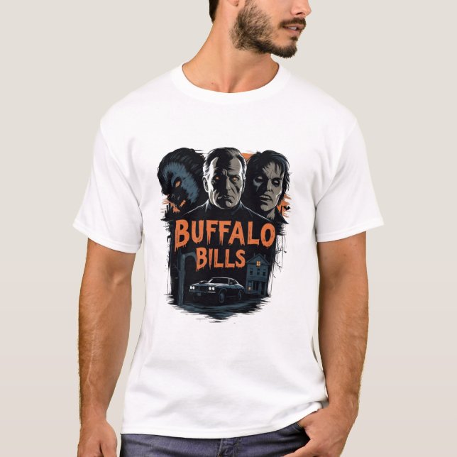buffalo bills halloween t shirt (Framsida)