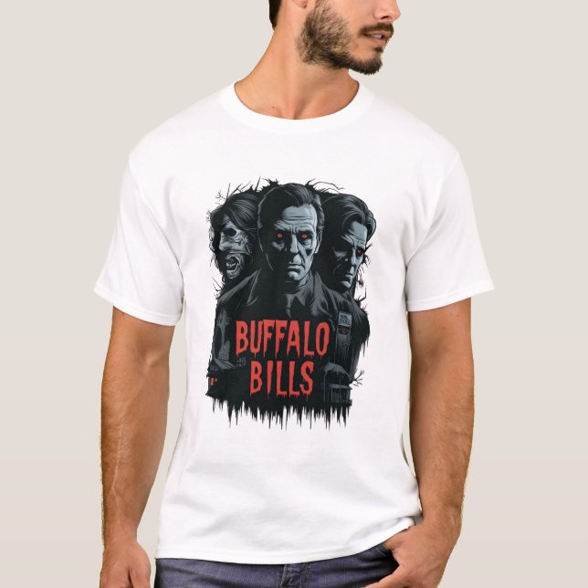 buffalo bills halloween t shirt (Framsida)