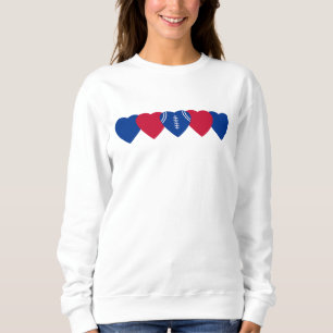 Buffalo Bills Heart Football T Shirt