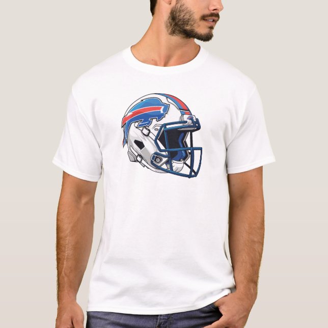 Buffalo Bills Helmet T Shirt (Framsida)