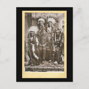 Buffalo Bill's Indians 1890 Vykort