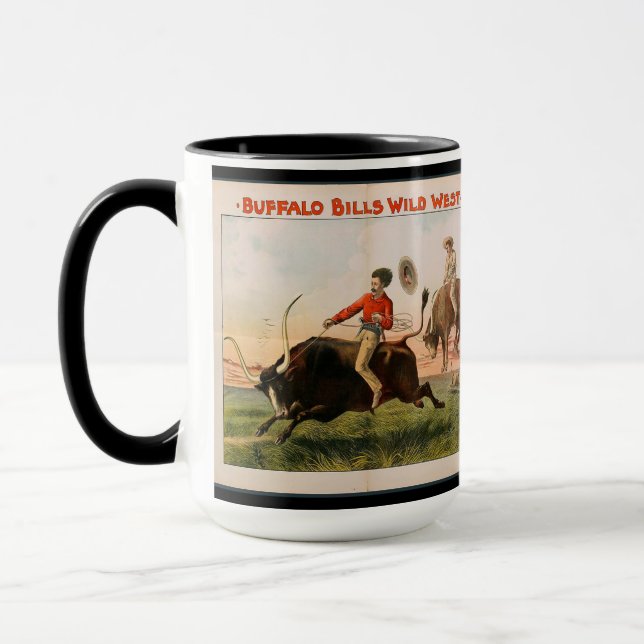 Buffalo Bills Vilda Västern 1889 Mugg (Vänster)