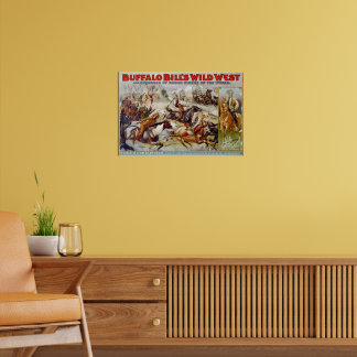 Buffalo Bills Vilda Västern Poster