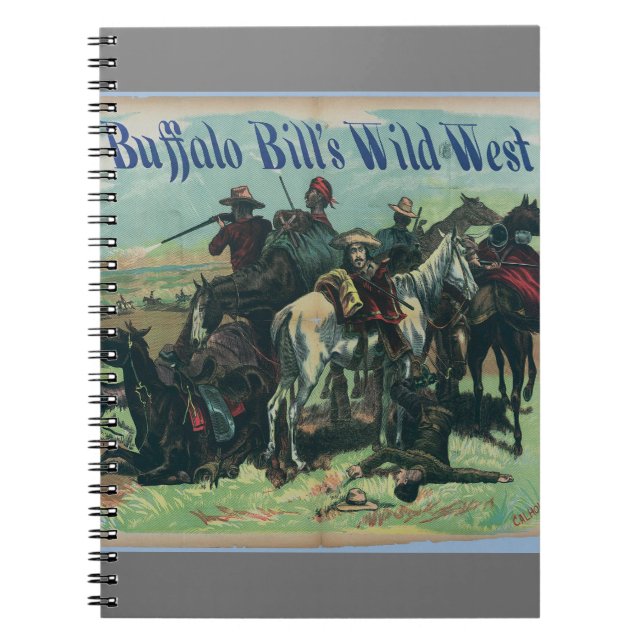 Buffalo Bills Vilda western 1889 Anteckningsbok (Framsidan)