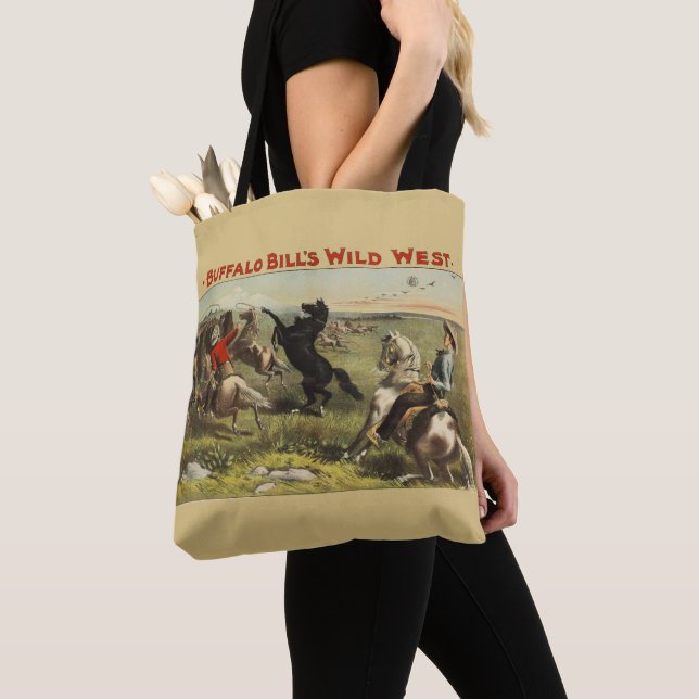 Buffalo Bill's Vilda western Horses Tygkasse (Närbild)