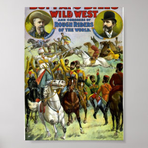Buffalo Bill's vilda western och kongress av rått  Poster