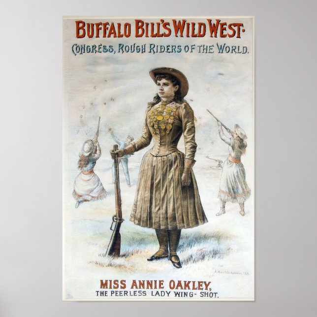 Buffalo Bill's Vilda western Poster (Framsidan)