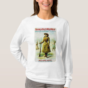 Buffalo Bill's Vilda western Poster Annie Oakley Tröja