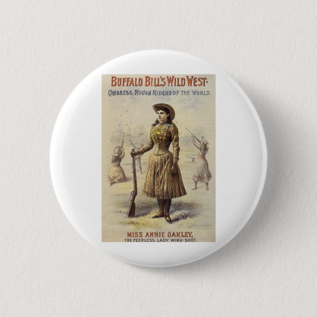 Buffalo Bill's Vilda western Show with Annie Oakle Knapp (Framsida)