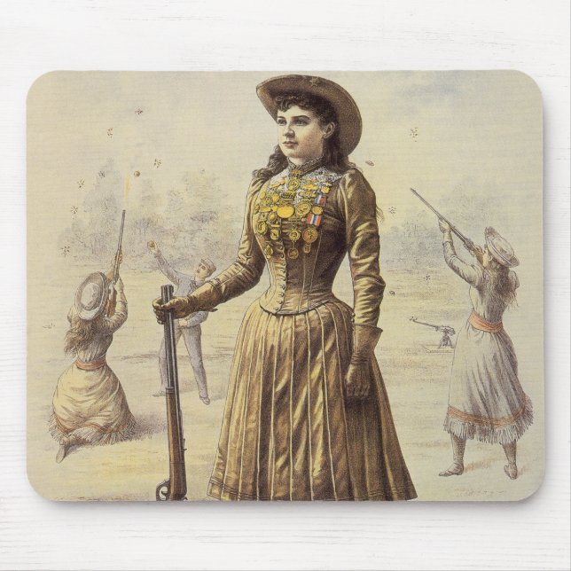 Buffalo Bill's Vilda western Show with Annie Oakle Musmatta (Framsidan)
