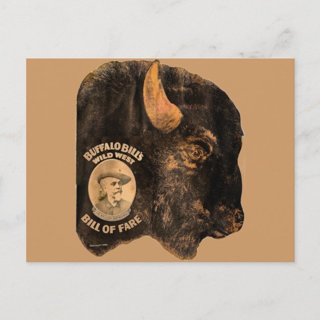Buffalo Bills Wild West-show från 1898 Vykort (Framsida)