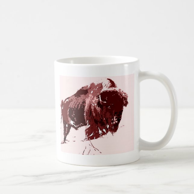 Buffalo - Bison Kaffemugg (Höger)