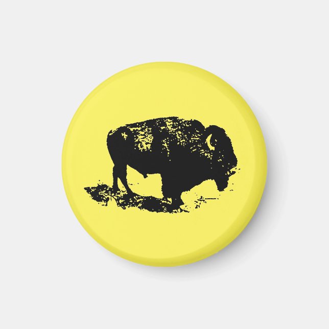 Buffalo Bison Magnet (Framsidan)