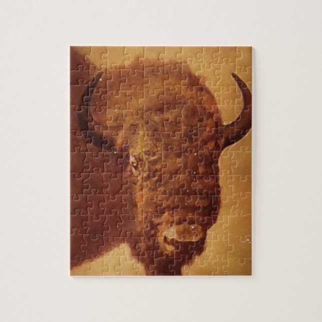 Buffalo / Bison Pussel (Vertikal)