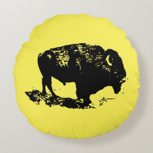 Buffalo Bison Rund Kudde