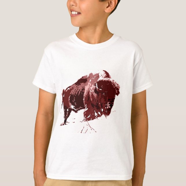 Buffalo - Bison T-shirt (Framsida)