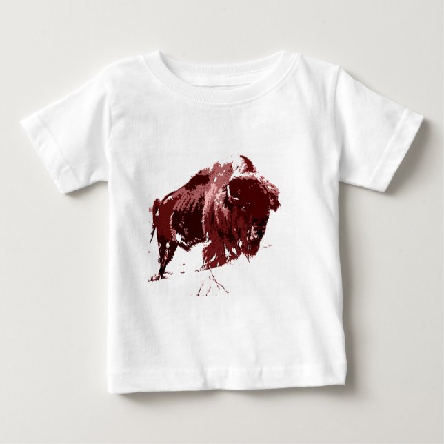 Buffalo - Bison T-shirt (Framsida)