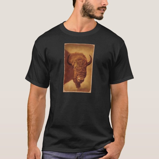 Buffalo / Bison Tee Shirt (Framsida)