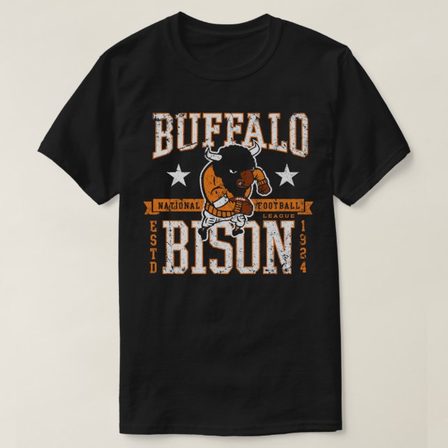 Buffalo Bisons 1 T Shirt (Design framsida)