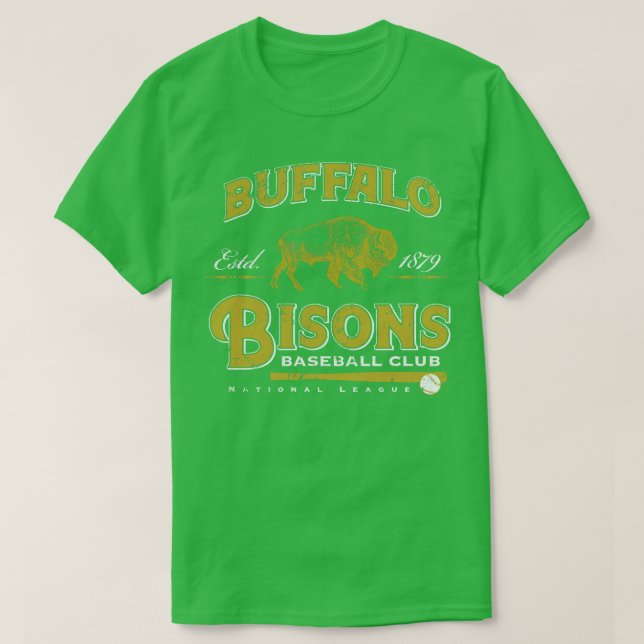 Buffalo Bisons T Shirt (Design framsida)