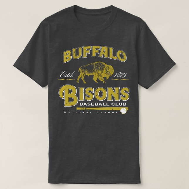 Buffalo Bisons T Shirt (Design framsida)