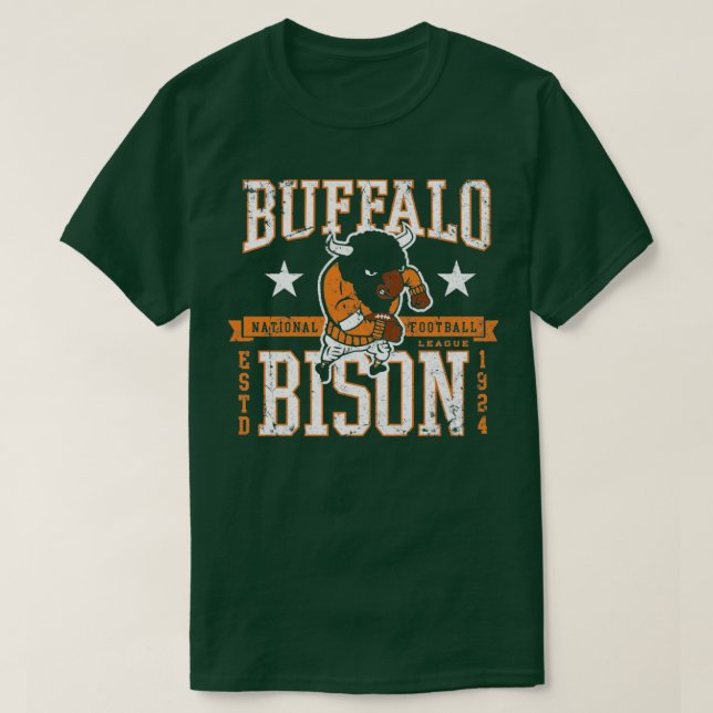 Buffalo Bisons T Shirt (Design framsida)