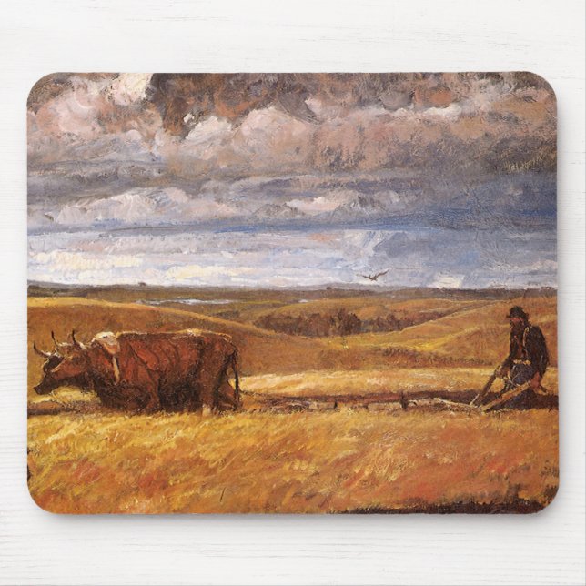 Buffalo Bones Ploved under Harvey Thomas Dunn Musmatta (Framsidan)