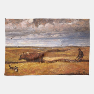 Buffalo Bones Plowed Under av Harvey Thomas Dunn Kökshandduk
