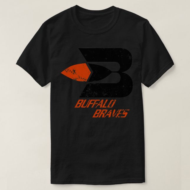 Buffalo Braves T Shirt (Design framsida)