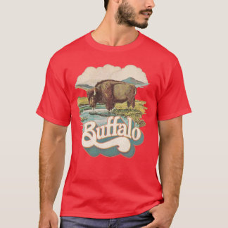 Buffalo Brewing Co Beer Retro Defunect Breweriana T Shirt