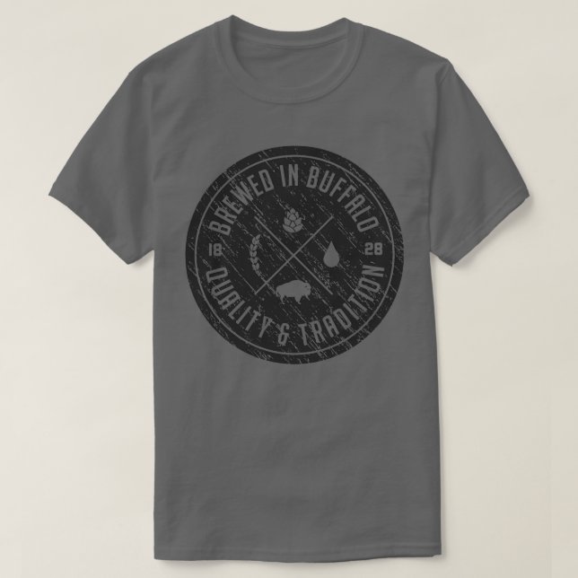 Buffalo Brewing Tradition T T Shirt (Design framsida)
