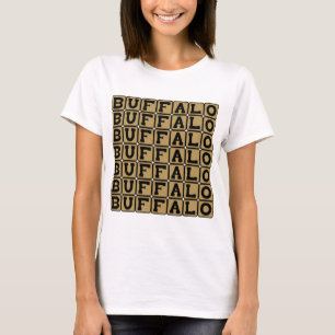 Buffalo Buffalo Buffalo Buffalo Buffalo Buffalo Tee