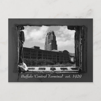 Buffalo 'Central Terminal' est. 182 Vykort