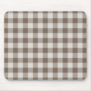 Buffalo Check Beige Cream Ivory Gingham Musmatta