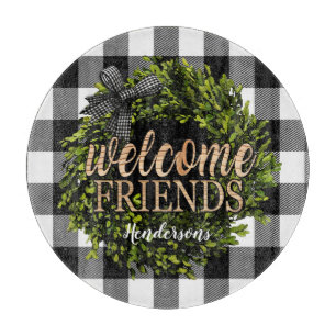 Buffalo Check Black and White Boxwood